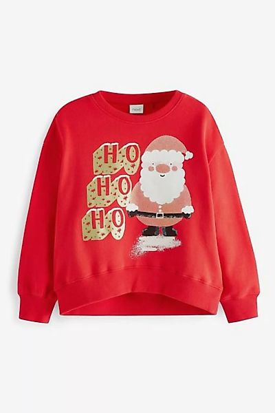 Next Sweatshirt Weihnachtspullover mit Rundhalsausschnitt (1-tlg) günstig online kaufen