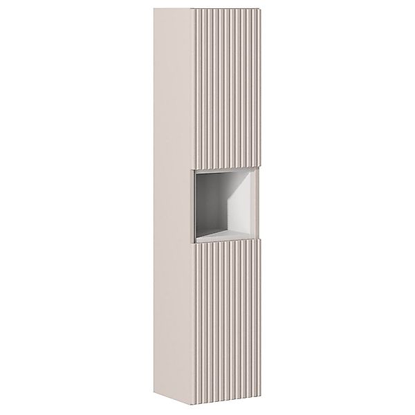 Lomadox Hochschrank NEWPORT-56-CASHMERE Badschrank in kaschmir günstig online kaufen
