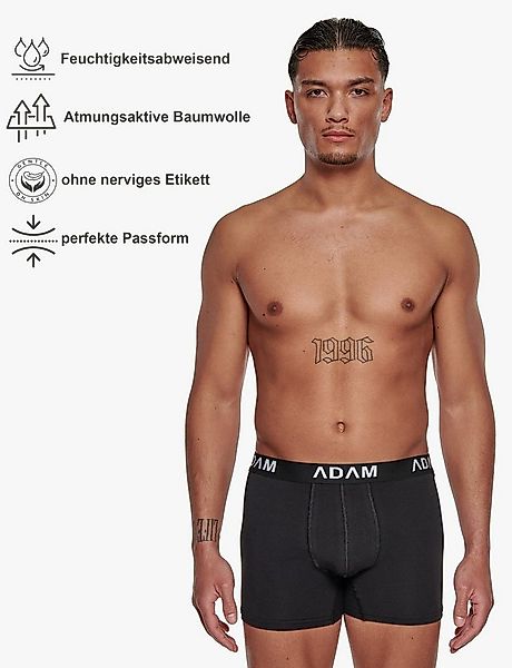 ADAM JEANS Boxershorts Herren Boxershorts aus extra weicher 100% Baumwolle günstig online kaufen