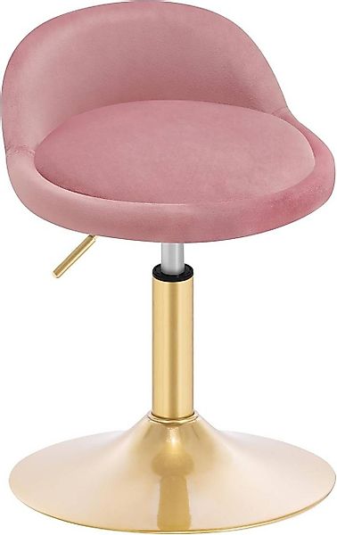 Woltu Barhocker (1 St), Schminkstuhl höhenverstellbar günstig online kaufen