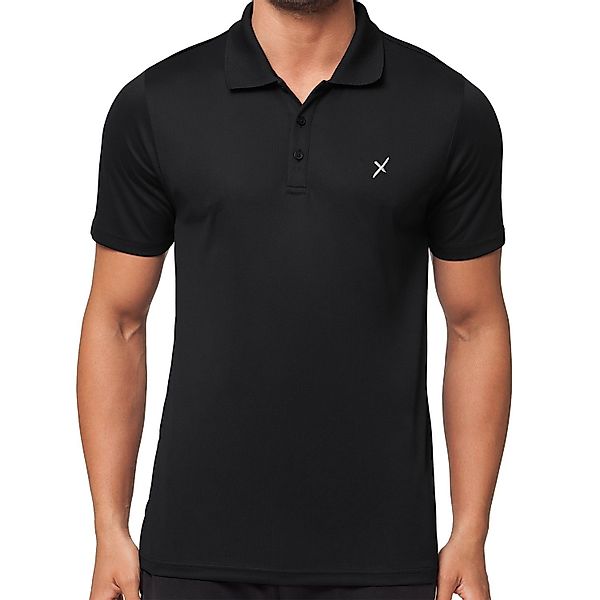 CFLEX Trainingsshirt Herren Sport Fitness Polo-Shirt günstig online kaufen