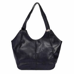 ITALYSHOP24 Schultertasche Damen XXL FLECHTOPTIK Hand-Tasche günstig online kaufen