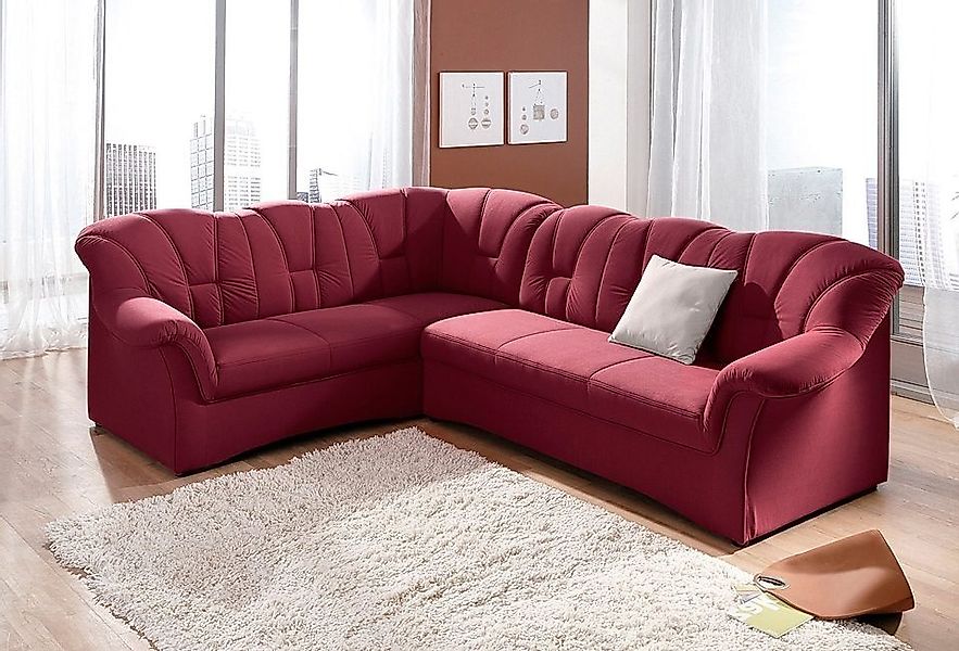 DOMO collection Ecksofa Papenburg B/T/H: 242/190/84 günstig online kaufen