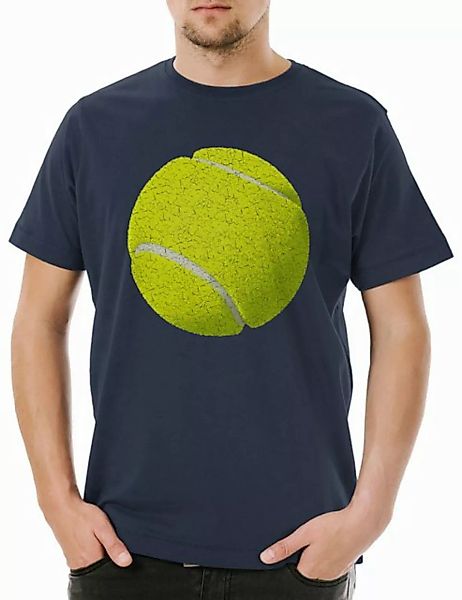 Urban Backwoods Print-Shirt Tennis Ball Herren T-Shirt Player Passion Love günstig online kaufen