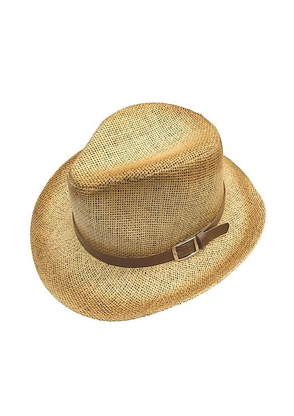 Chaplino Strohhut mit stylischem Farbverlauf günstig online kaufen
