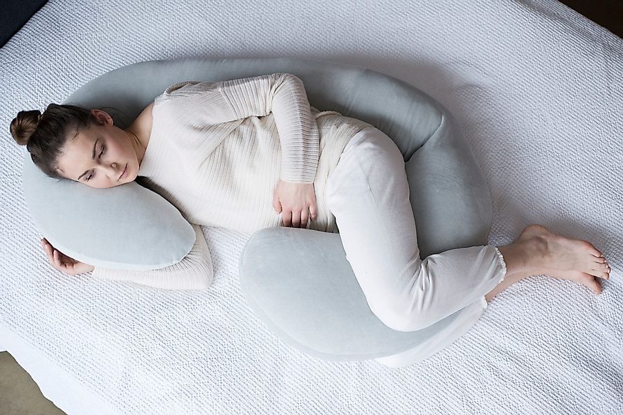 Motherhood Lagerungskissen Premium Sleepy-C, Baumwoll-Velour, Seitenschläfe günstig online kaufen