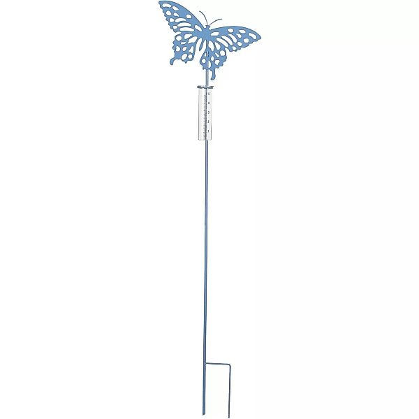 Mica Decorations Gartenstecker Schmetterling Rosa-Blau Sortiment 3 29x7x117 günstig online kaufen