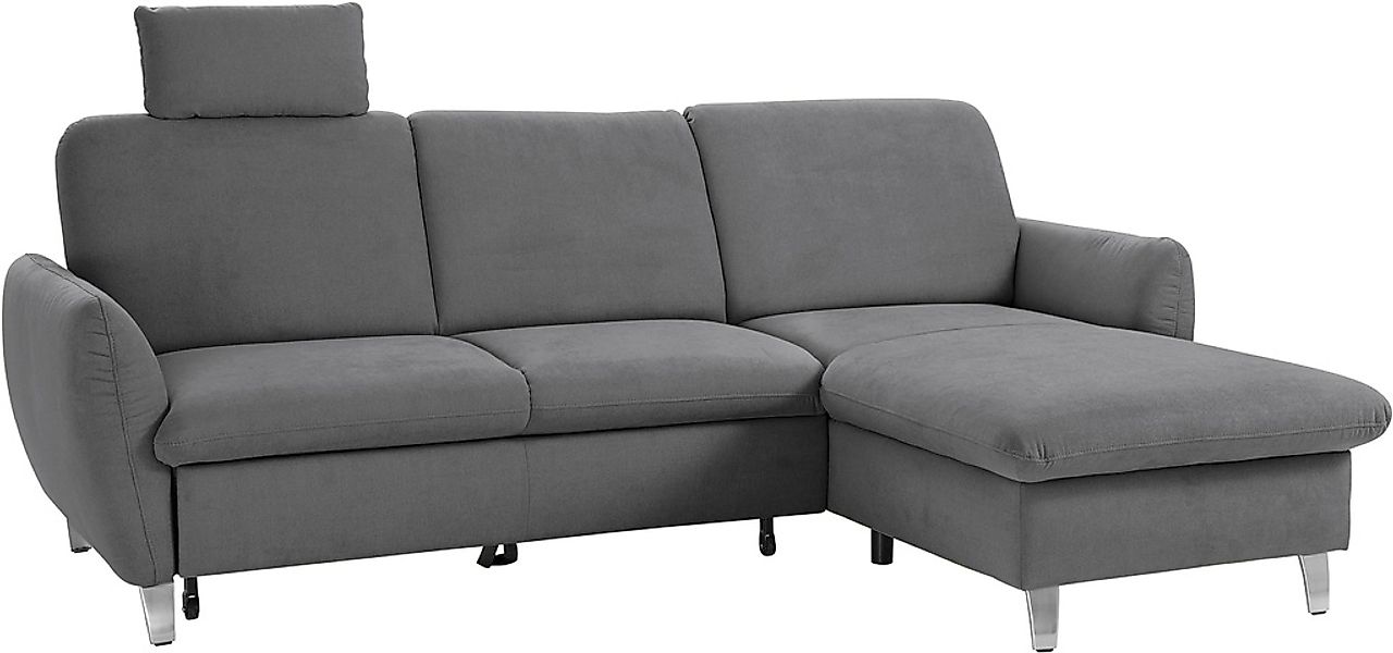 sit&more Ecksofa "Daytona L-Form", mit Federkern, einer Kopfstütze und wahl günstig online kaufen