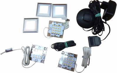 trendteam LED Schrankinnenraumbeleuchtung LED-Board 3 Stk. Warmweiß günstig online kaufen