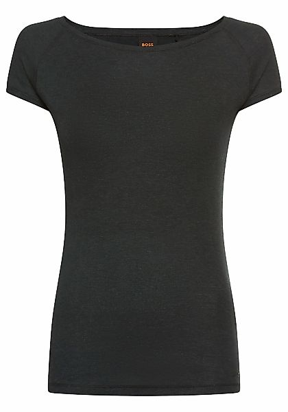 BOSS ORANGE Kurzarmshirt "Espia Premium Damenmode", in Slim Fit Passform günstig online kaufen