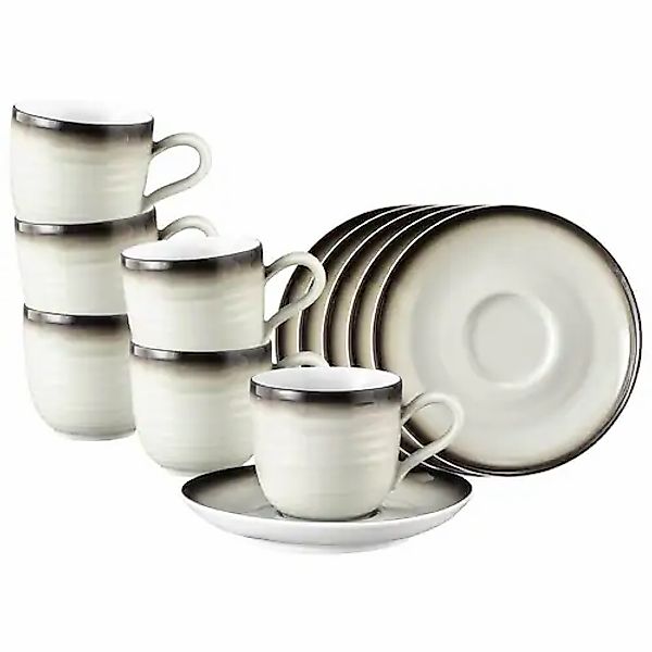 Seltmann Weiden Tasse »Espressotassen mit Untertassen Terra 0,09 l 6er Set« günstig online kaufen