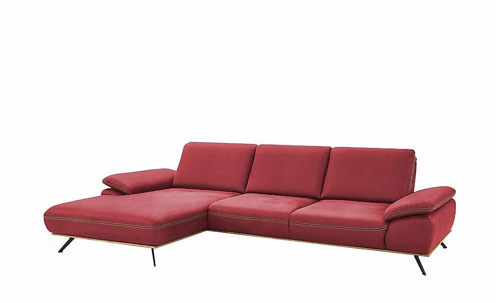 meinSofa Ecksofa  Fiona ¦ rot ¦ Maße (cm): B: 322 H: 89 T: 187.0 Polstermöb günstig online kaufen