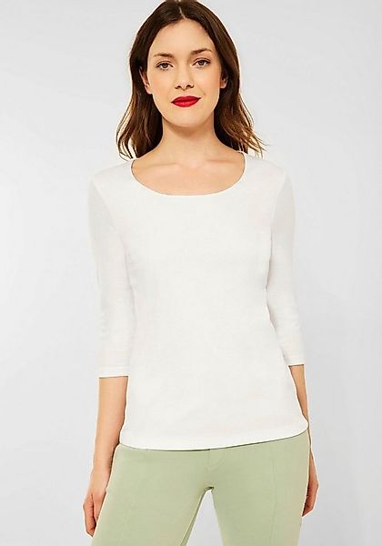 STREET ONE 3/4-Arm-Shirt Style Pania mit extra Futter an der Vorderseite günstig online kaufen