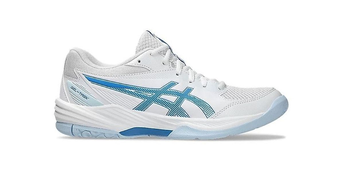 Asics GEL-TASK 4 WHITE/BLUE COAST Volleyballschuhe günstig online kaufen