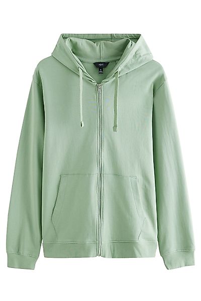 Next Kapuzensweatshirt Leichte Kapuzenjacke mit Reißverschluss günstig online kaufen