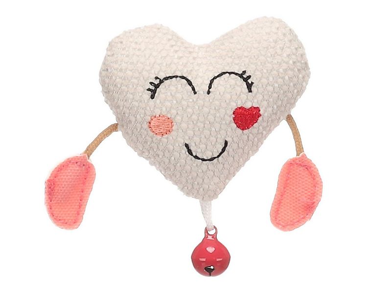 Flamingo Tierkuscheltier Katzenspielzeug Lovu Herz beige günstig online kaufen