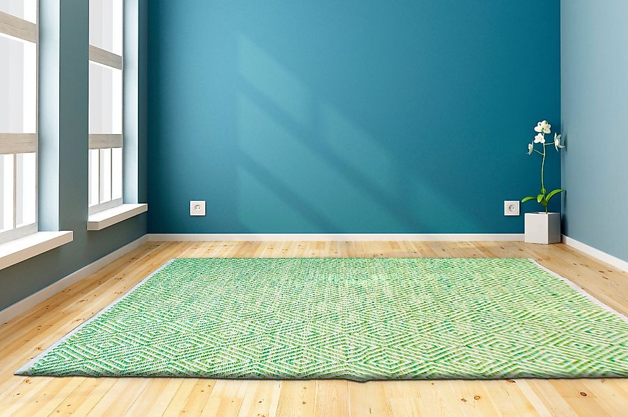 my home Teppich Tiara, rechteckig, Höhe: günstig online kaufen