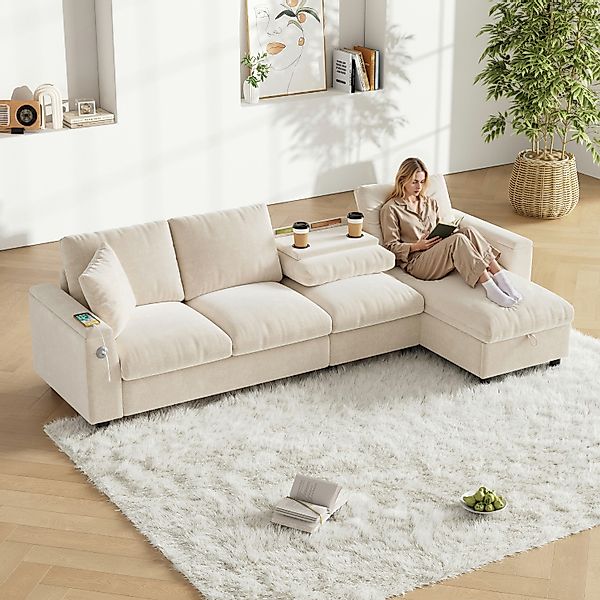 i@home Ecksofa L-förmiges Sofa, 3-Sitzer Sofa, günstig online kaufen