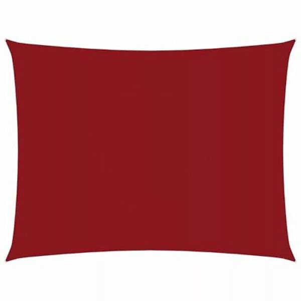 vidaXL Sonnensegel Oxford-Gewebe Rechteckig 2x5 m Rot Sonnensegel rot günstig online kaufen
