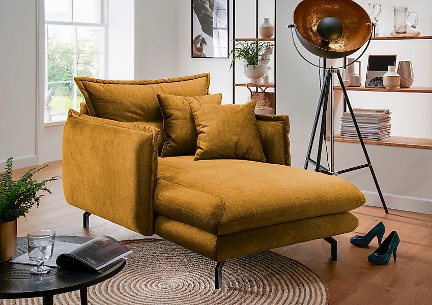 Home affaire Loveseat "LAVA Mega Ohrenbacken Sessel, modern & elegant, aktu günstig online kaufen