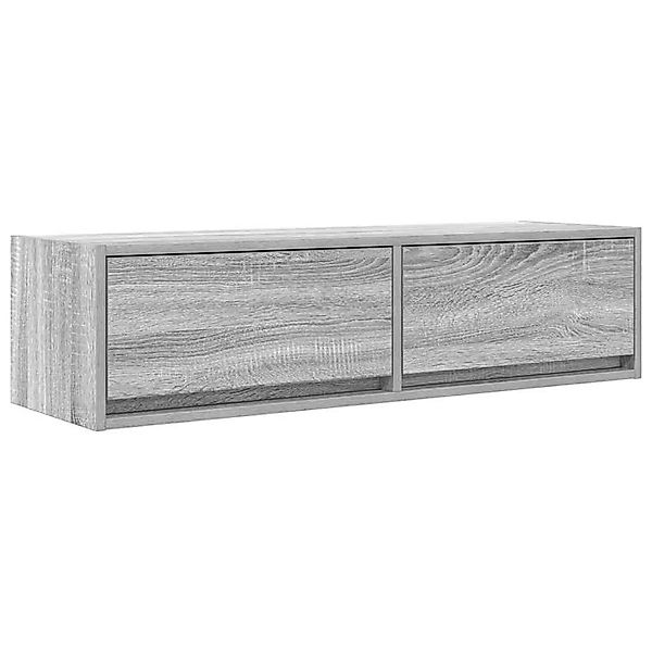 vidaXL TV-Schrank Grau Sonoma 100 x 31 x 25,5 cm Holzwerkstoff 861531 günstig online kaufen
