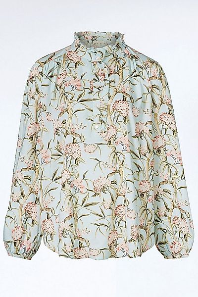 Himalaya Clothing Langarmbluse Bluse Damen mit Stehkragen - Langarm Bluse m günstig online kaufen