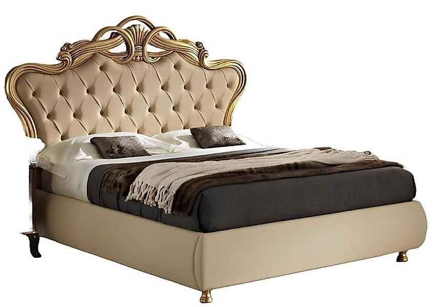JVmoebel Bett Chesterfield Schlafzimmer Möbel Barock Doppelbett Betten Einr günstig online kaufen