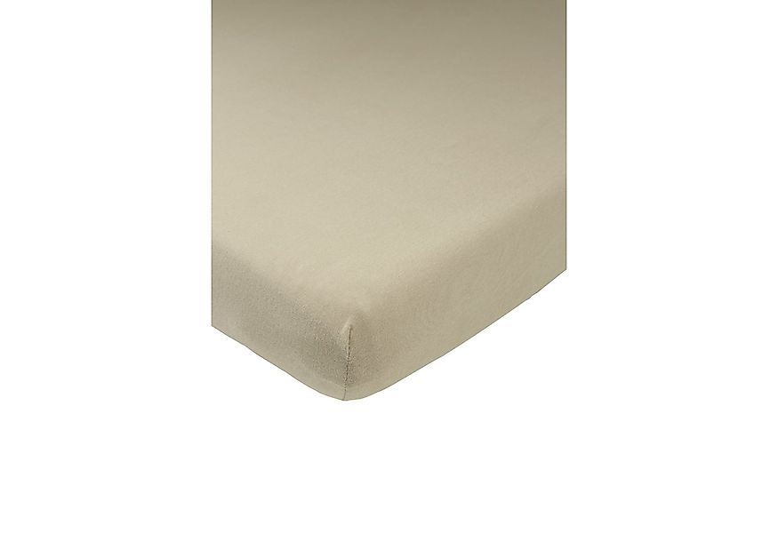 Meyco Baby Spannbettlaken Taupe, Jersey, Gummizug: Rundum, (1 Stück), 60x12 günstig online kaufen