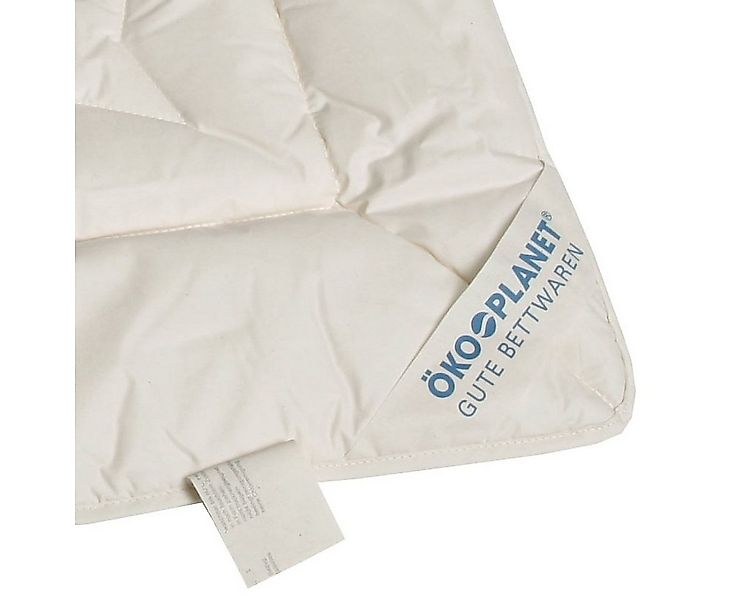 ÖKO Planet Naturfaserbettdecke, Füllung: 97% Wolle (Schurwolle), 3% sonstig günstig online kaufen