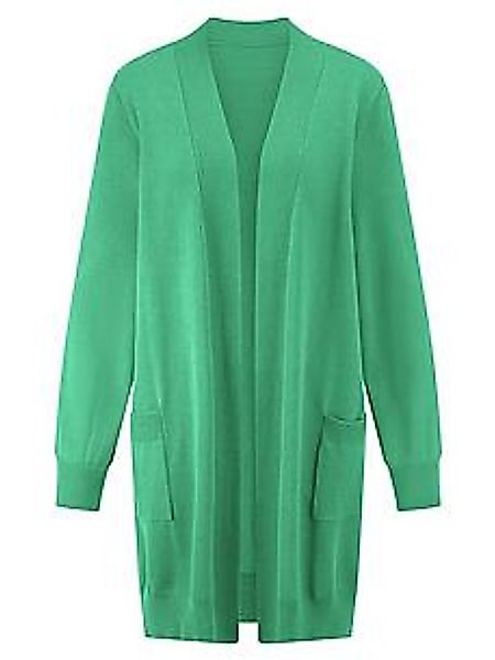 Long-Strickjacke Emilia Lay grün günstig online kaufen