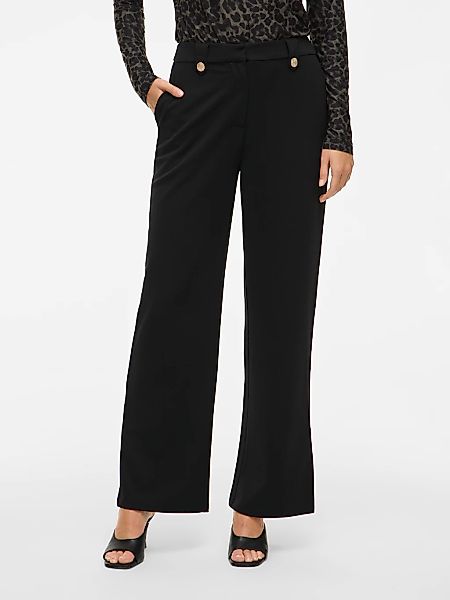 Vila Anzughose "VICLUA HW WIDE BUTTON PANTS- NOOS" günstig online kaufen