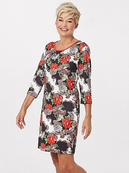 Belli Beaux Langarmshirt Schlafkleid atmungsaktiv mit Paisley Muster günstig online kaufen