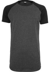 URBAN CLASSICS T-Shirt "Urban Classics Herren Shaped Raglan Long Tee", (1 t günstig online kaufen