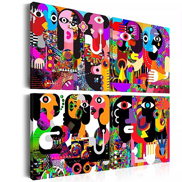 Wandbild - Abstract Conversations günstig online kaufen