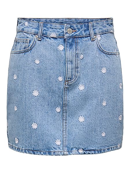 ONLY Jeansrock "ONLSTELLA DAISY SHORT SKIRT DNM AZG" günstig online kaufen