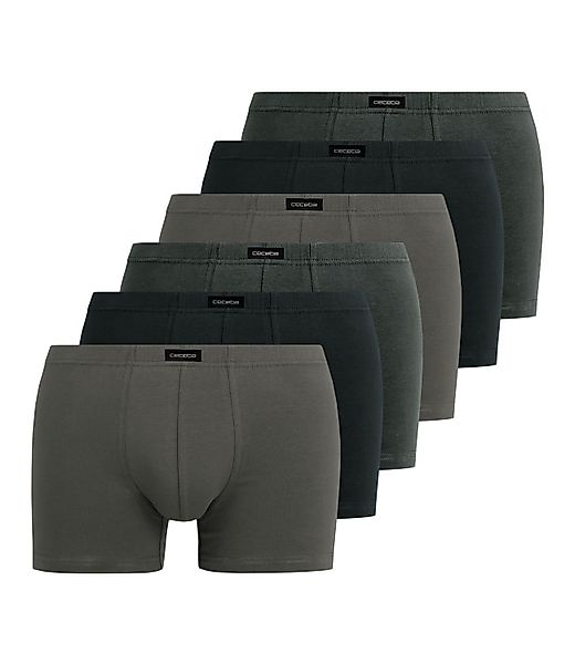 CECEBA Trunk Boxershorts (6-St) mit doppeltem günstig online kaufen