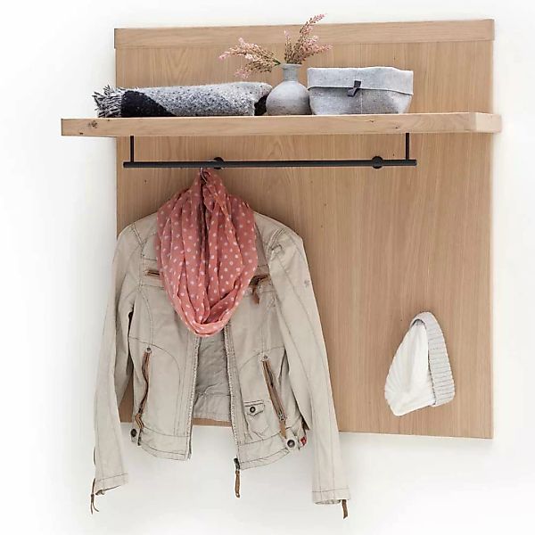 Hängegarderobe in Eiche Bianco furniert modern günstig online kaufen