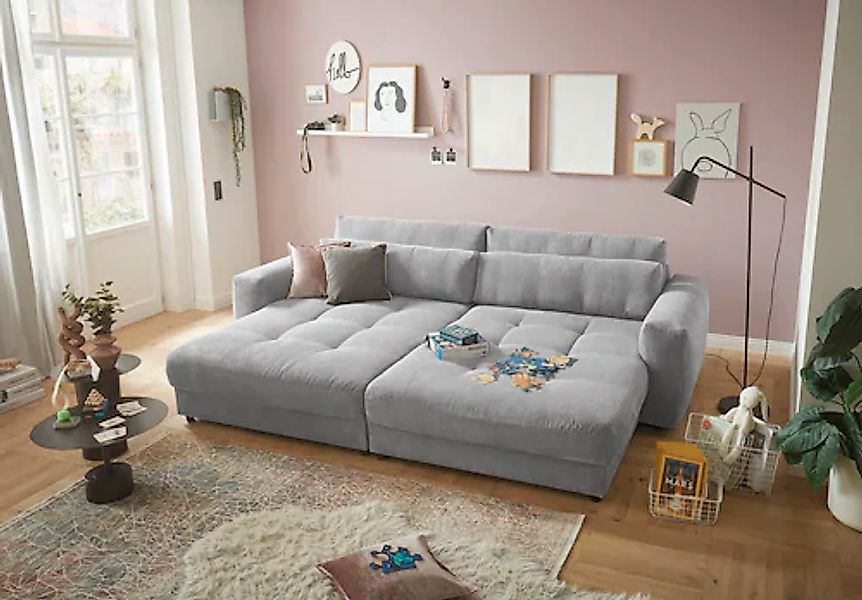 ED EXCITING DESIGN Big-Sofa »Loveseat, 2-Sitzer, Barura, Breite 292« Big-So günstig online kaufen