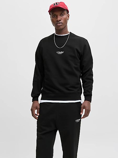 Jack & Jones Sweatshirt JJESOHO SWEAT CREW NECK NOOS mit stylischem Print günstig online kaufen