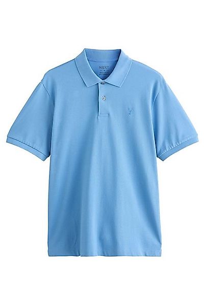 Next Poloshirt Regular Fit kurzärmeliges Pikee-Poloshirt (1-tlg) günstig online kaufen