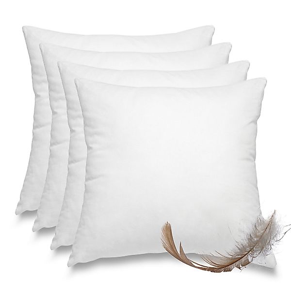 wometo Federkissen 4er Pack, 60x60 cm, günstig online kaufen