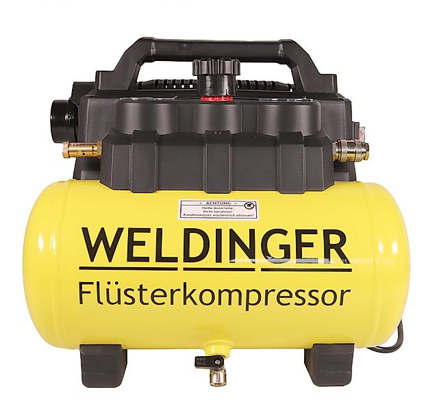 WELDINGER Kompressor Aktionsset Flüsterkompressor FK 135 günstig online kaufen