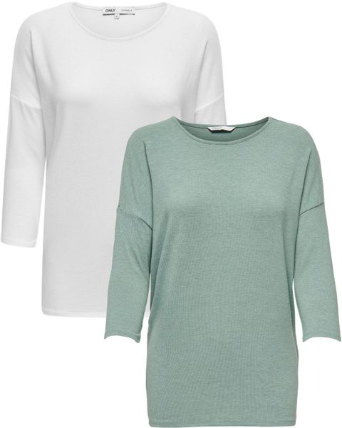 ONLY 3/4 Arm-Pullover (Set, 2er-Pack) Locker günstig online kaufen