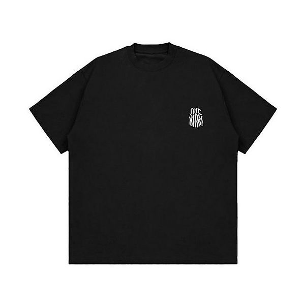 YRIIOMO T-Shirt Herren T Shirt mit lockerem Schnitt, aus 100% doppelt gekäm günstig online kaufen