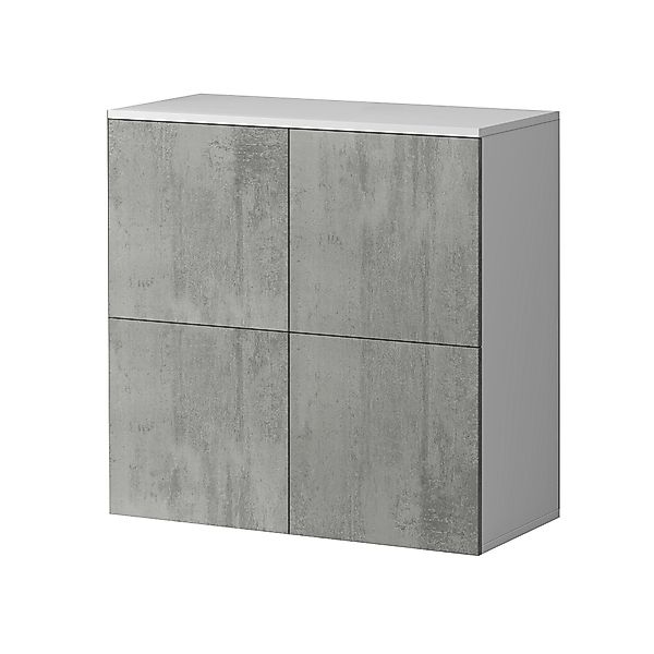 doporro Sideboard Kommode Möbel Mehrzweckschrank Push-to-Open günstig online kaufen
