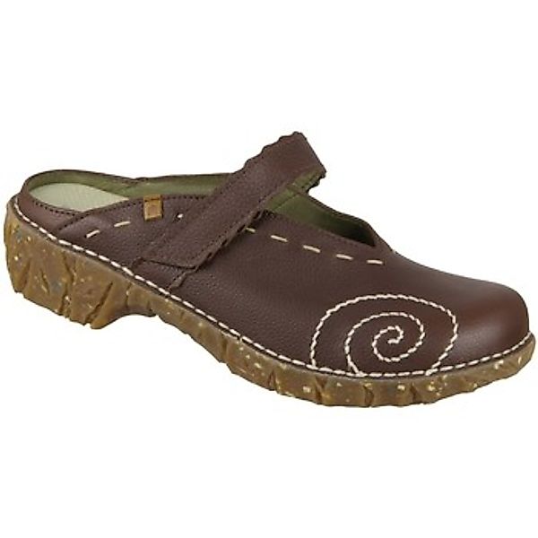 El Naturalista  Clogs Pantoletten YGGDRASIL SOFT GRAIN / BROWN NG96 BROWN günstig online kaufen