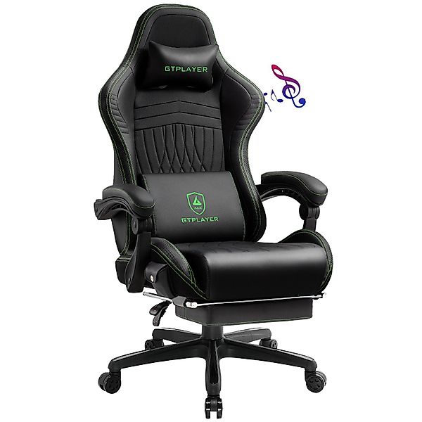 GTPLAYER Gaming-Stuhl ergonomischer Bürostuhl mit HIFI günstig online kaufen