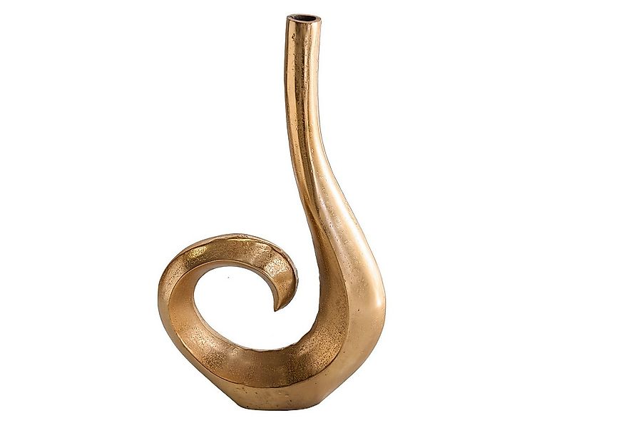 riess-ambiente Dekovase WAVE 47cm gold (Einzelartikel, 1 St), Wohnzimmer · günstig online kaufen