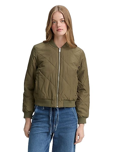 TOM TAILOR Denim Bomberjacke mit Strukurmuster günstig online kaufen