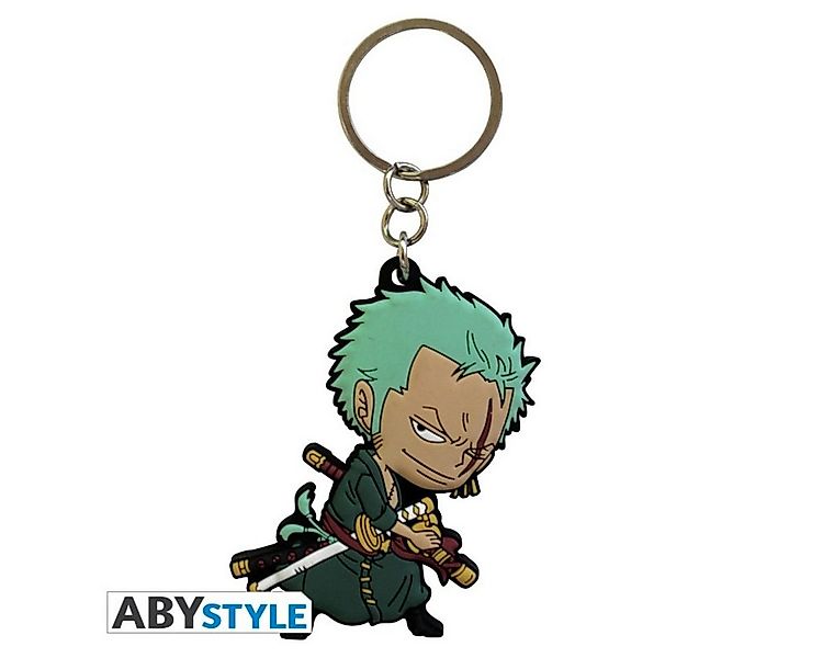 ABYstyle Schlüsselanhänger Keychain Pvc Zoro günstig online kaufen